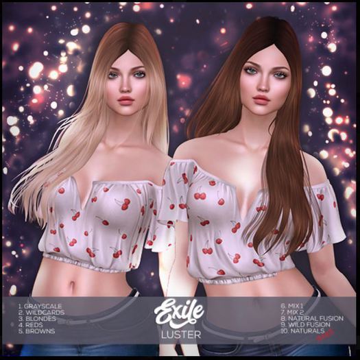 Exile:: Luster: 10. Naturals RARE