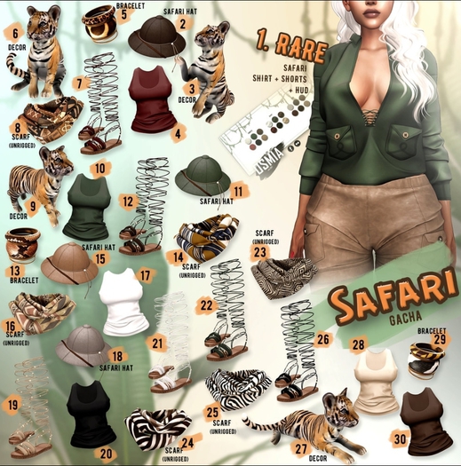 OSMIA - Safari.Gacha.Top - Hourglass - Beige