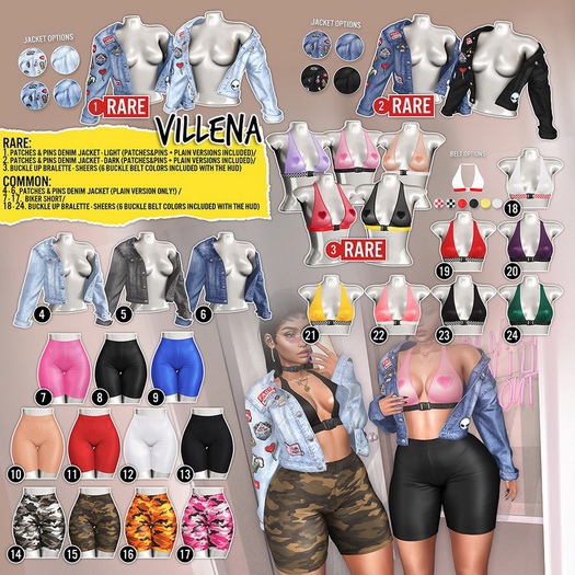 24. .:villena:. - (Maitreya) - Buckle Up Bralette - Emerald