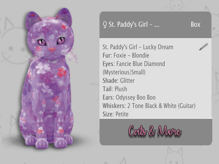 KittyCatS Box - St. Paddy's Girl - Lucky Dream