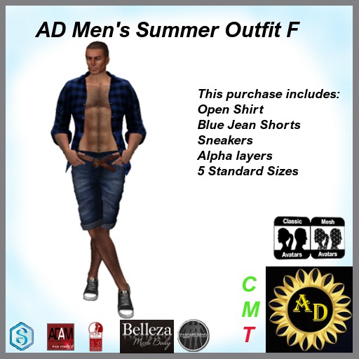 AD Men's Summer Outfit F