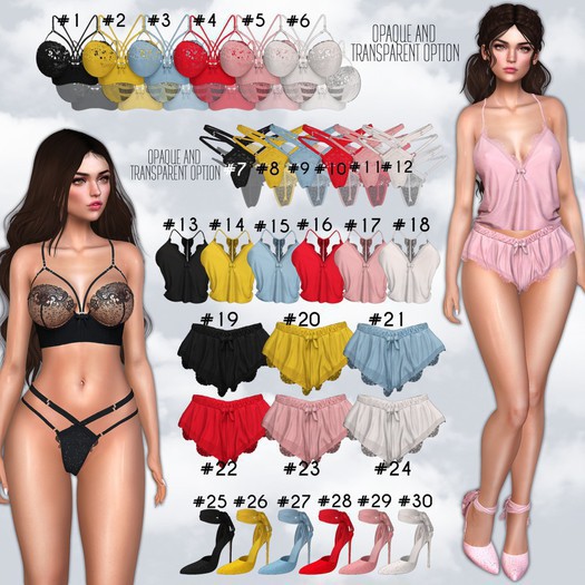 * 6 - Addams // Aileen Bra // Maitreya - RARE