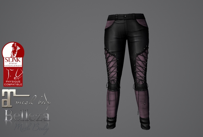 Temptress Rocker pants Rose & black