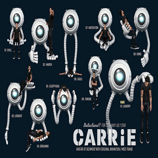 BALACLAVA!! CARRiE [10 Laundry] RARE