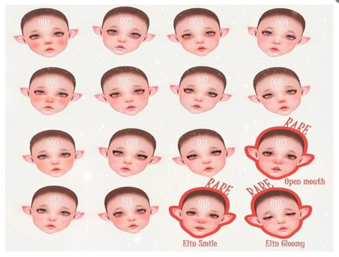 Second Life Marketplace - VCO ~Elf Mesh Head [Elin] 005