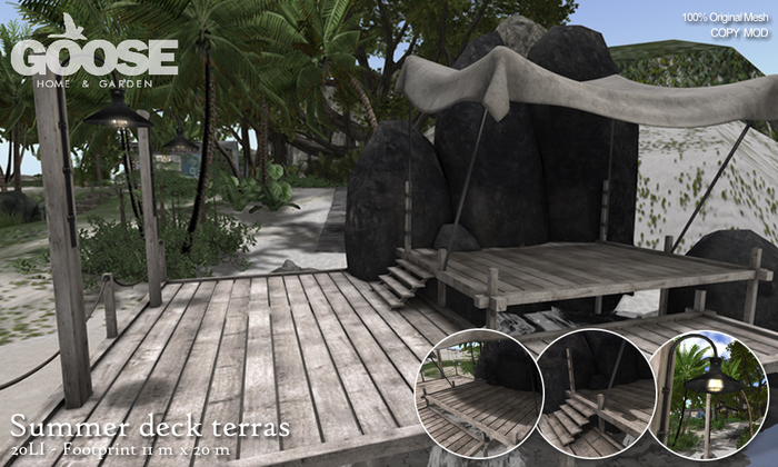 GOOSE - Summer deck terras