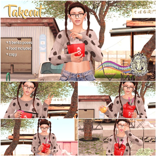 Fashiowl Poses - Takeout // BOX
