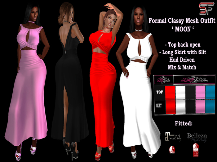 Formal Classy Mesh Outfit MOON Demo