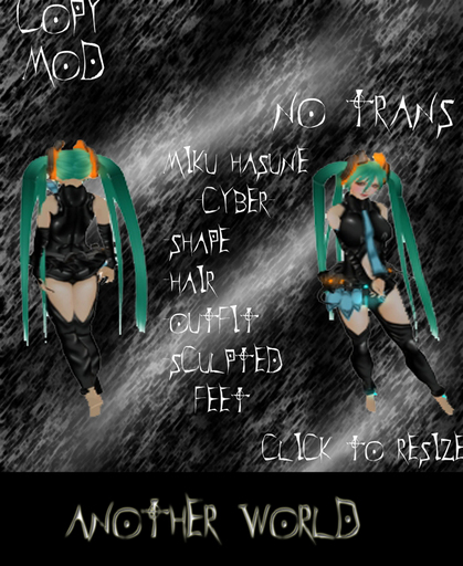 Another World -  Cyber Miku Hatsune