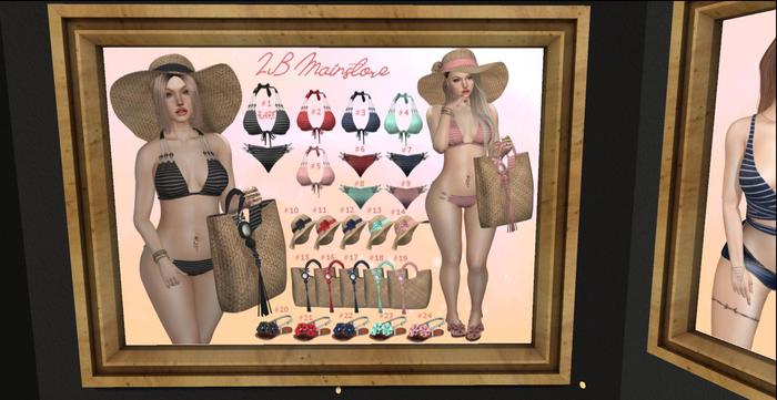 #1 -LB- Summer Bikini Black RARE