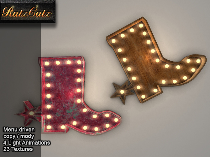 .: RatzCatz :. Marquee Cowboy Boot
