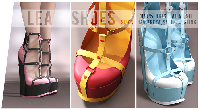 [Enchante'] - Lea Shoes - FATPACK HUD