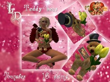 Teddy bear St. Valentine LD 13