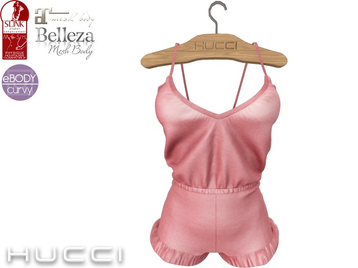 ::HH:: Hucci Kenchi Romper - Rose