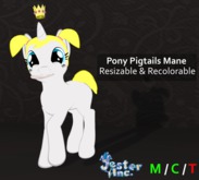 [Jester Inc.] Pony Pigtails Mane!