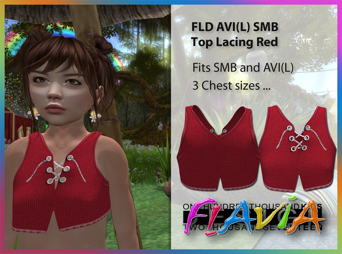 FLD AVI(L) SMB Top Lacing Red