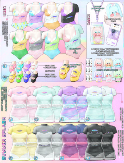 AMITOMO - Summer splash GACHA - Maitreya - 7