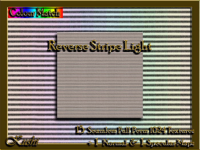 Reverse Stripe Light Textures 