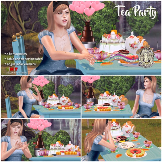 Fashiowl Poses - Tea Party // BOX