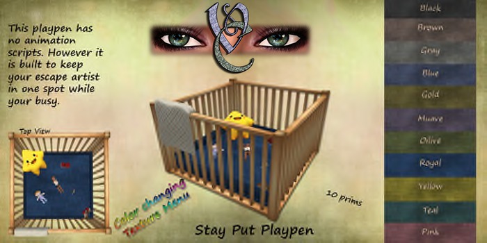 Stay Put Playpen {Boxed}