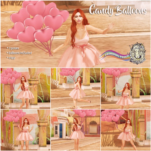 Fashiowl Poses - Candy Balloons // BOX