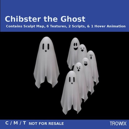 Trowix - Chibster The Ghost Sculpt Pack