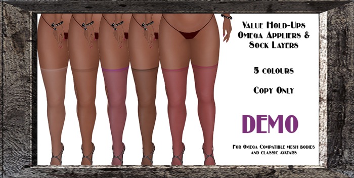 Demo_Sheer plain hold-ups Omega appliers/System layers
