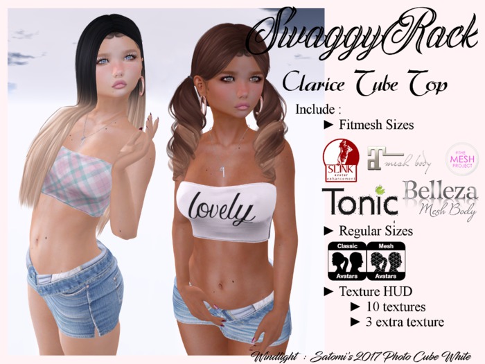 [SR] Clarice Tube Top - DEMO (wear)