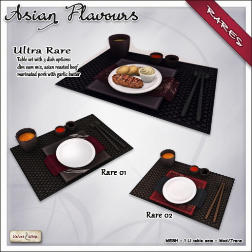 [V/W] Asian Flavours GACHA ULTRA RARE