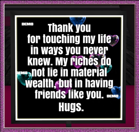 Friends like you frame