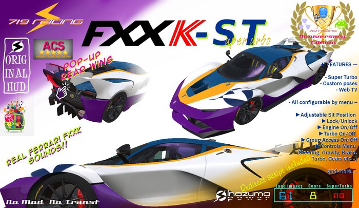 719 Racing - FxxK-ST (Wear to unpack)