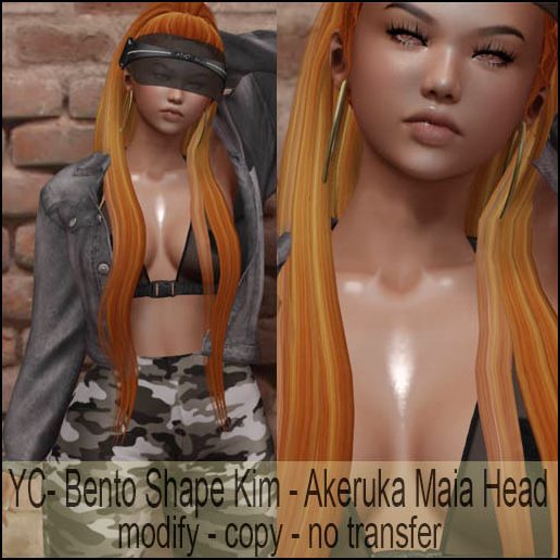 YC- Bento Shape Kim - Akeruka Maia Head