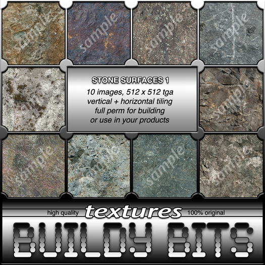~Buildy Bits~ Stone Surfaces 1
