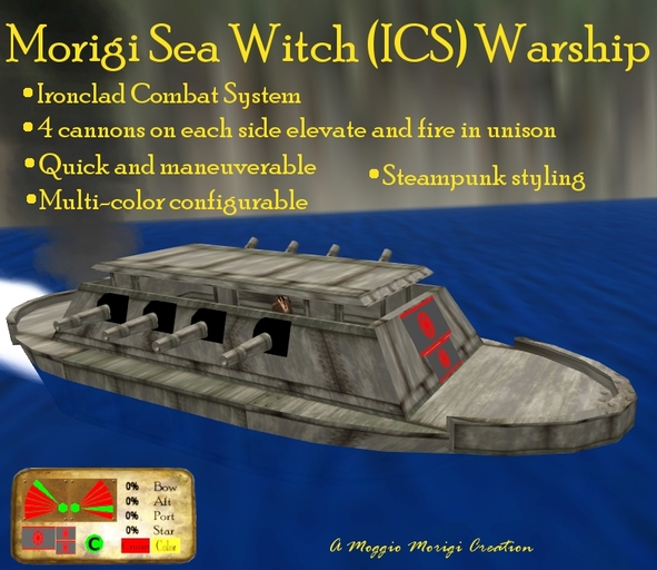 Morigi Sea Witch (ICS) Warship (boxed)