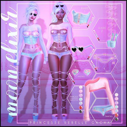 Moon Elixir - Princesse Rebelle - 11 - Lara - Sweater - Red