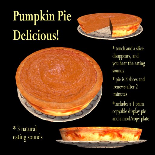 Pumpkin Pie - delicious! Boxed