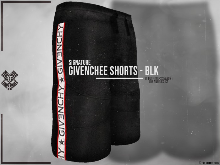 yT - Givenchee Shorts BLK