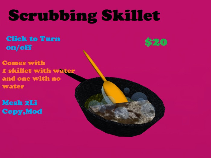 Scrubbing Skillet