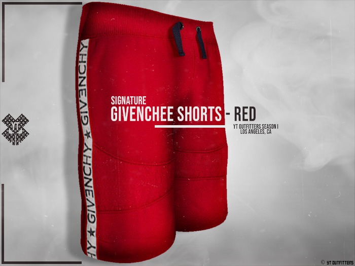 yT - Givenchee Shorts RED
