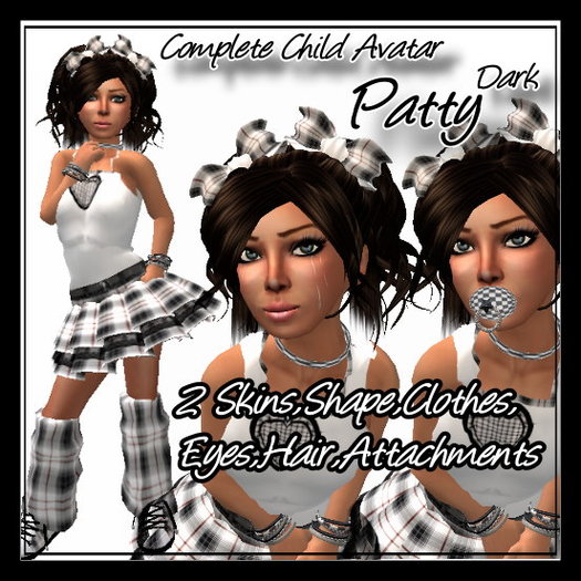 Patty Dark Complete Child Avatar