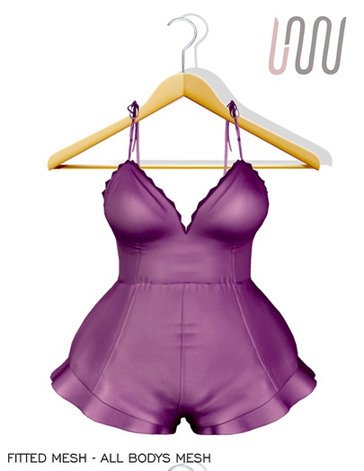 [LW] LUXE overalls (Purple)
