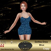 (CNS) Dorthea Dress Blue