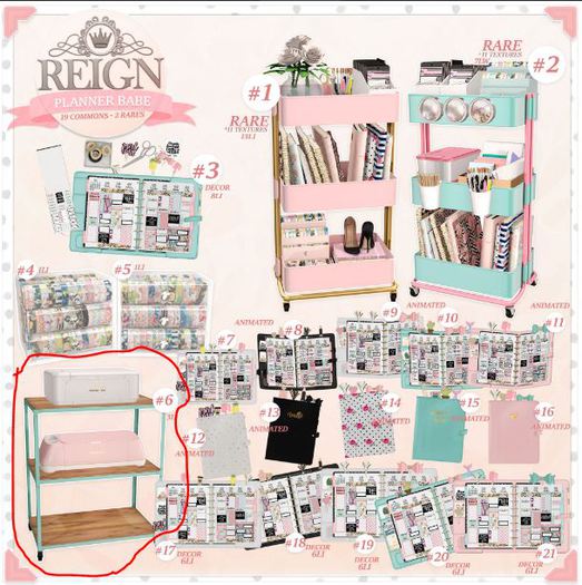 REIGN.- PRINTER CART- #6
