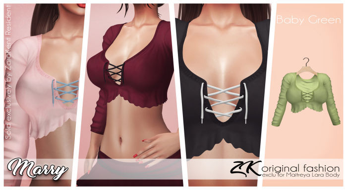 -:zk:- Marry Top Baby Green-Add me
