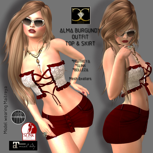 ALMA BURGUNDY