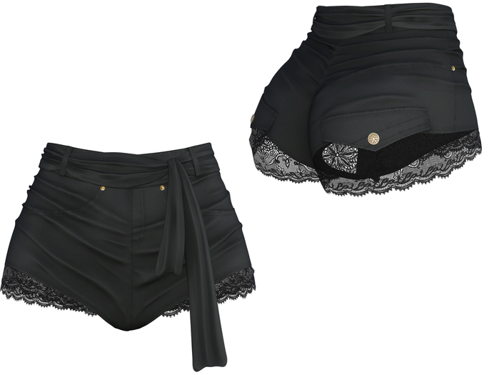 adorsy - Margot Shorts Black - Maitreya