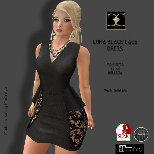 LUKA BLACK LACE