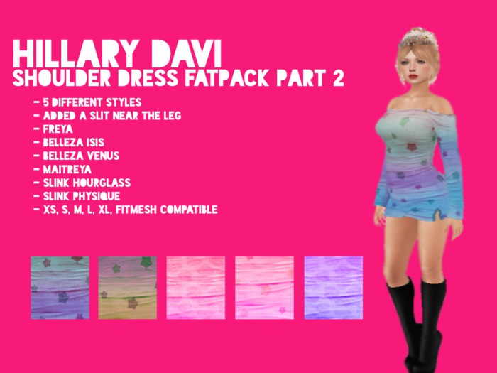 {Hillary Davi} Off Shoulder Ruched Dress Part Two