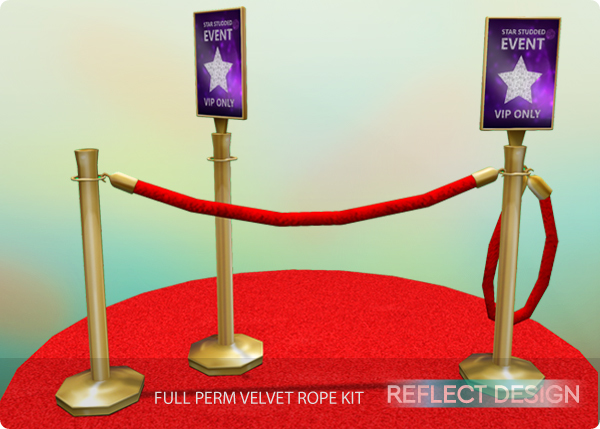 RD - Velvet Rope Kit DEMO
