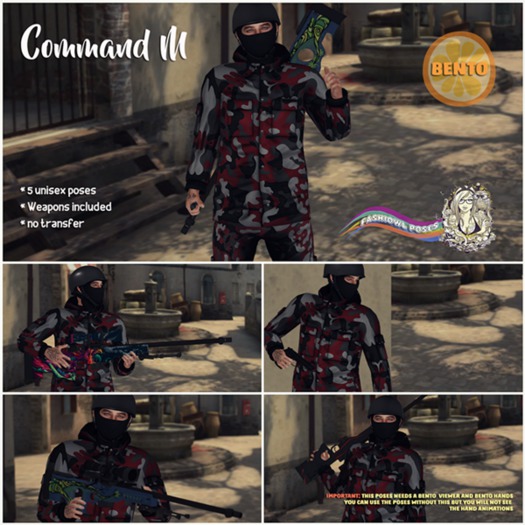 Fashiowl Poses - Command M BENTO // BOX